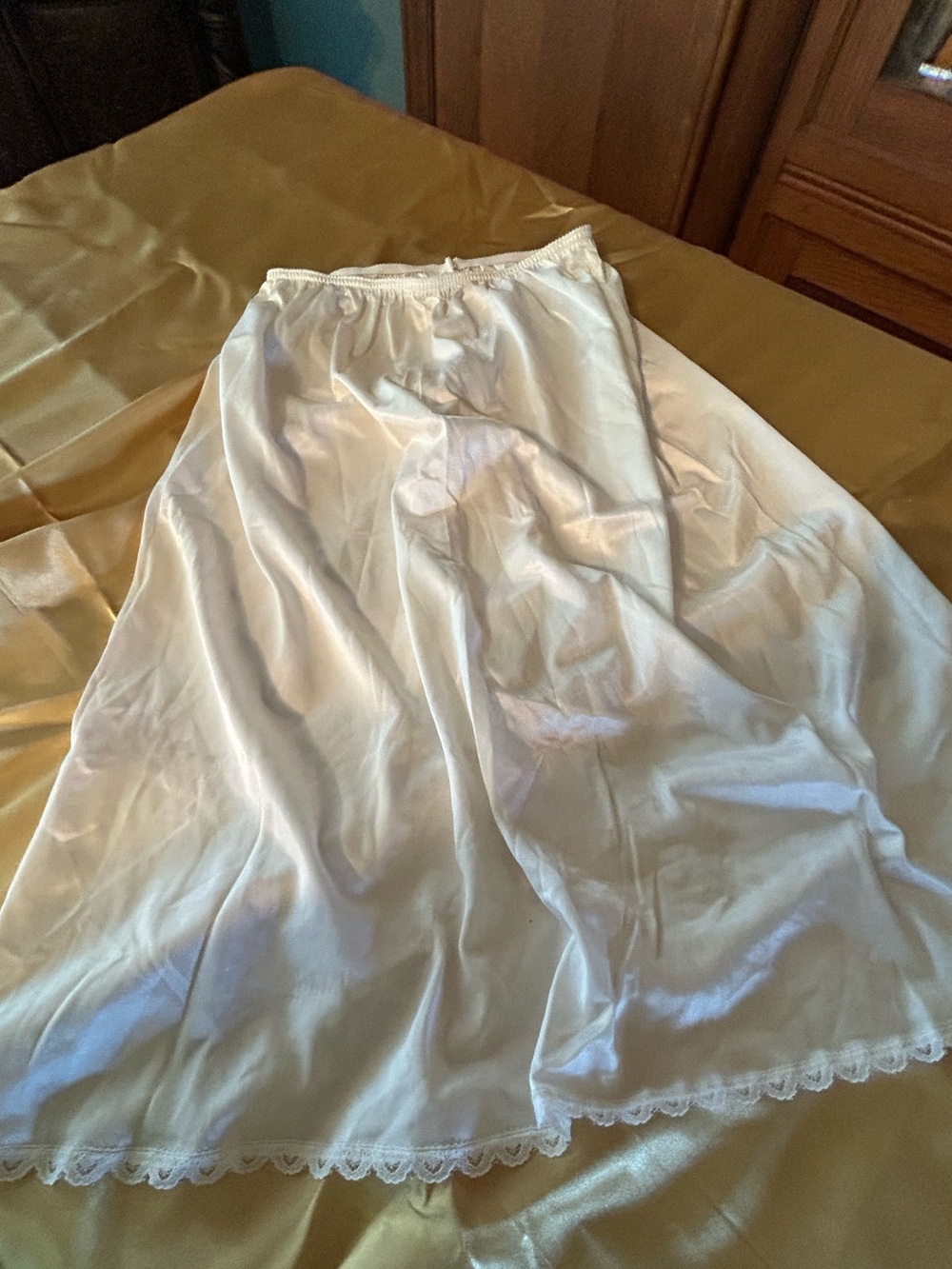 White half slip